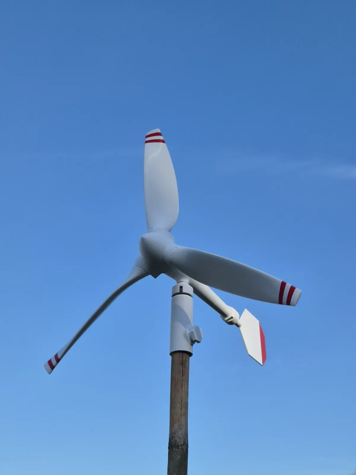 Mini aerogenerador de jardín impreso en 3D, foto 6