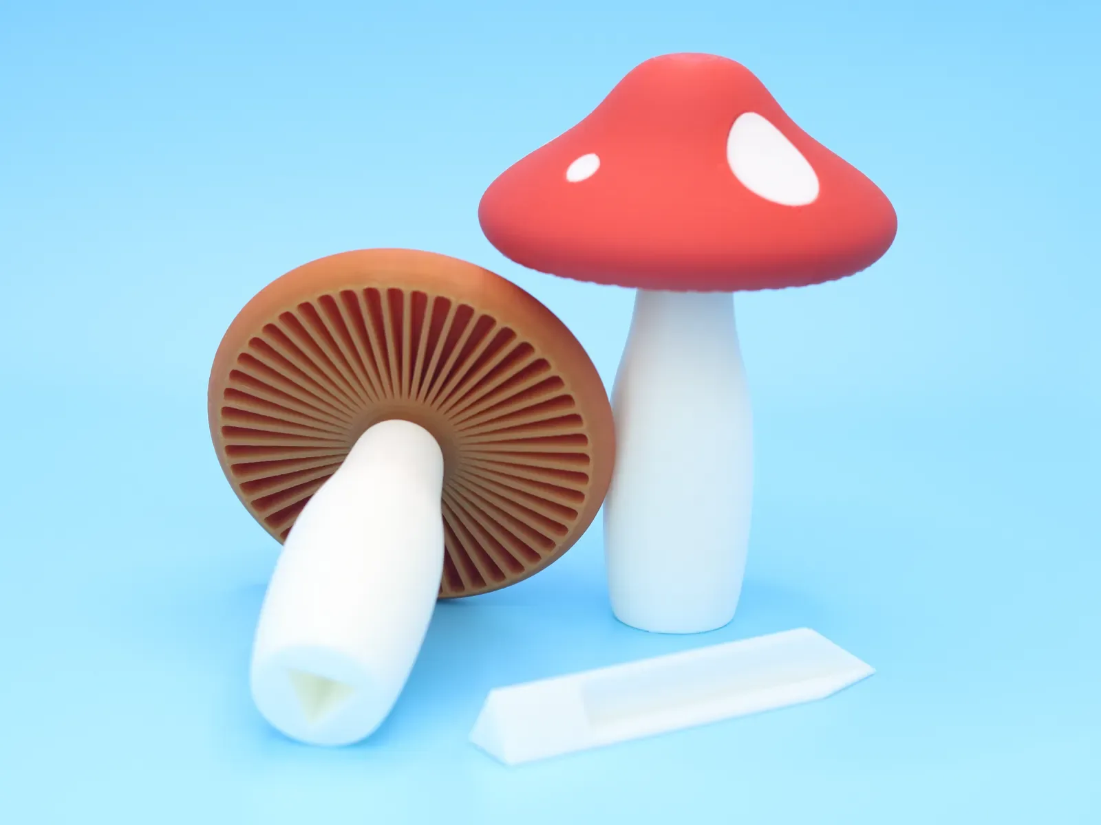 Hongos de jardín impreso en 3D, foto 3
