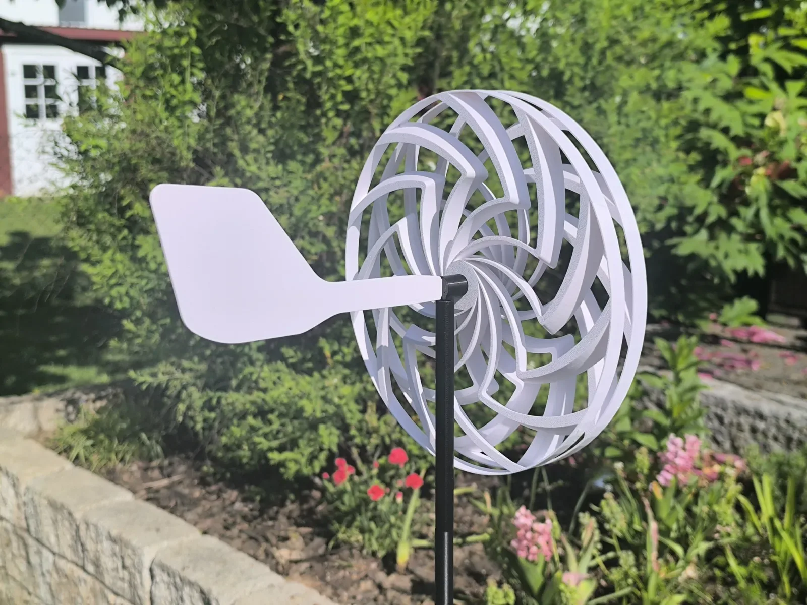 Molinete ilusión óptica impreso en 3D, foto 3