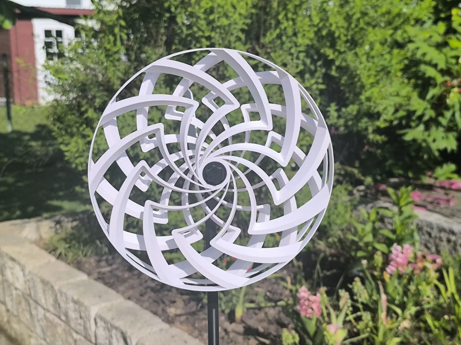 Molinete ilusión óptica impreso en 3D, foto 4