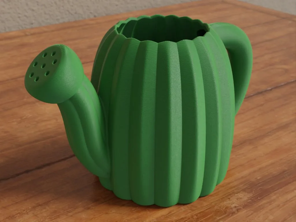 Regadera cactus impreso en 3D, foto 2