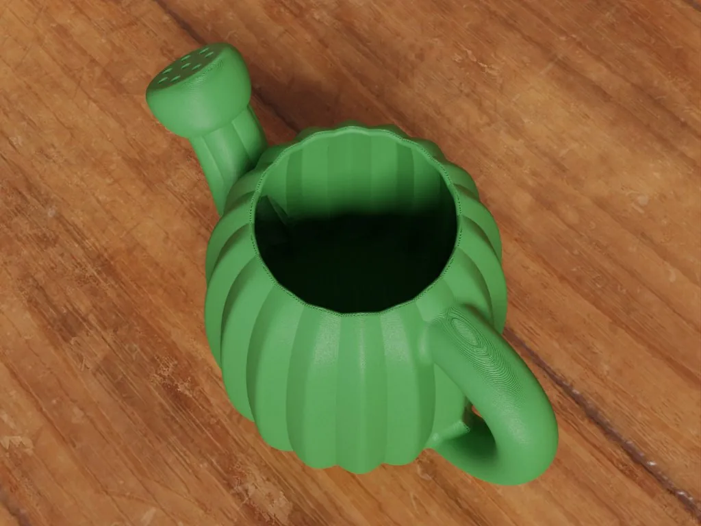 Regadera cactus impreso en 3D, foto 3