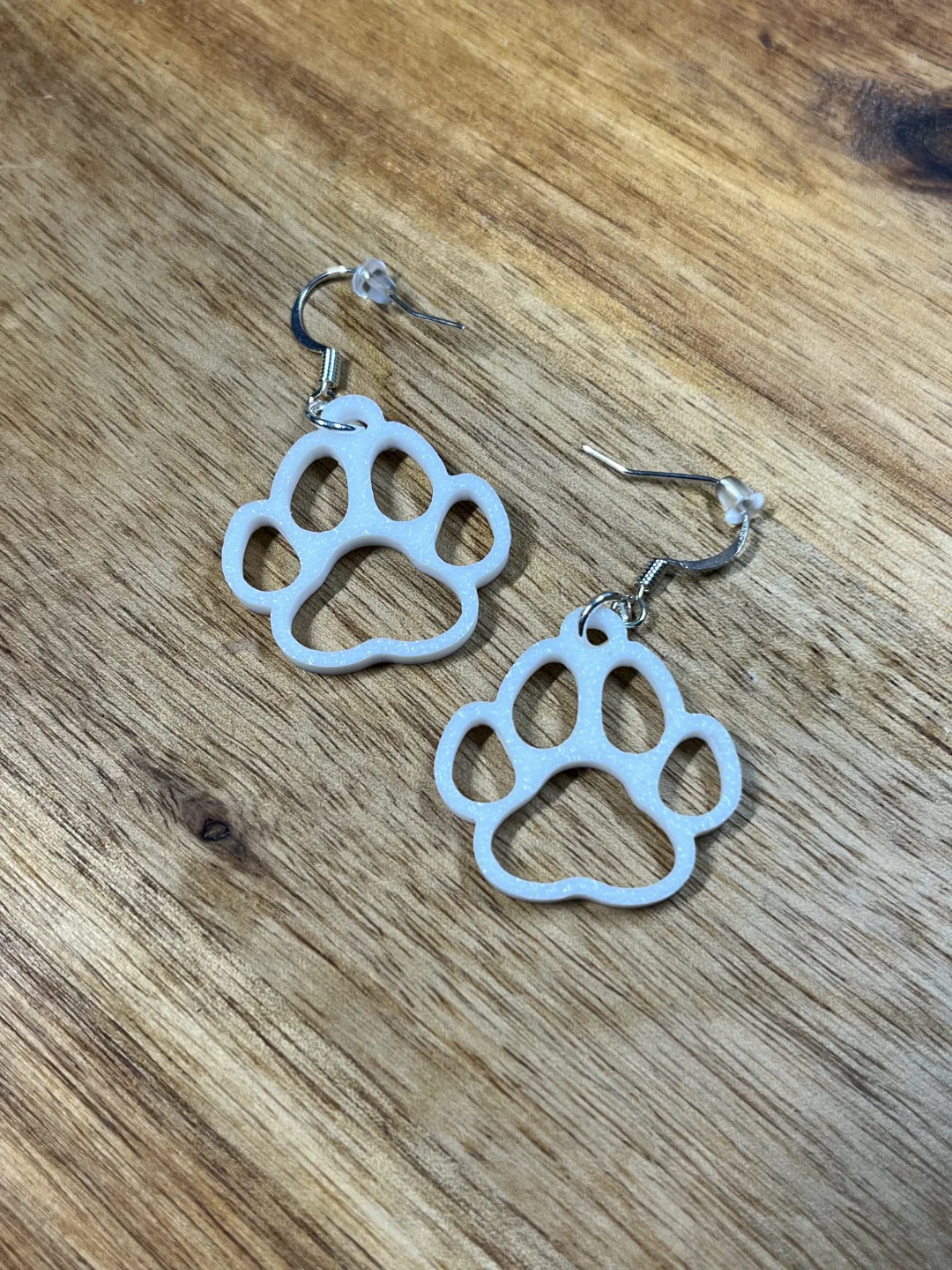 Aretes de huella de patita