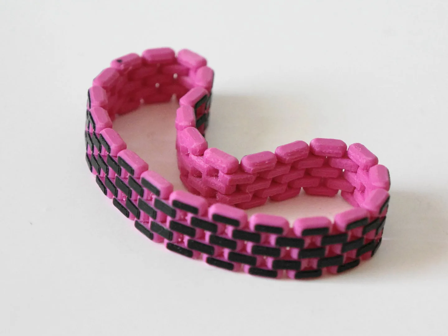 Pulsera de eslabones de placa