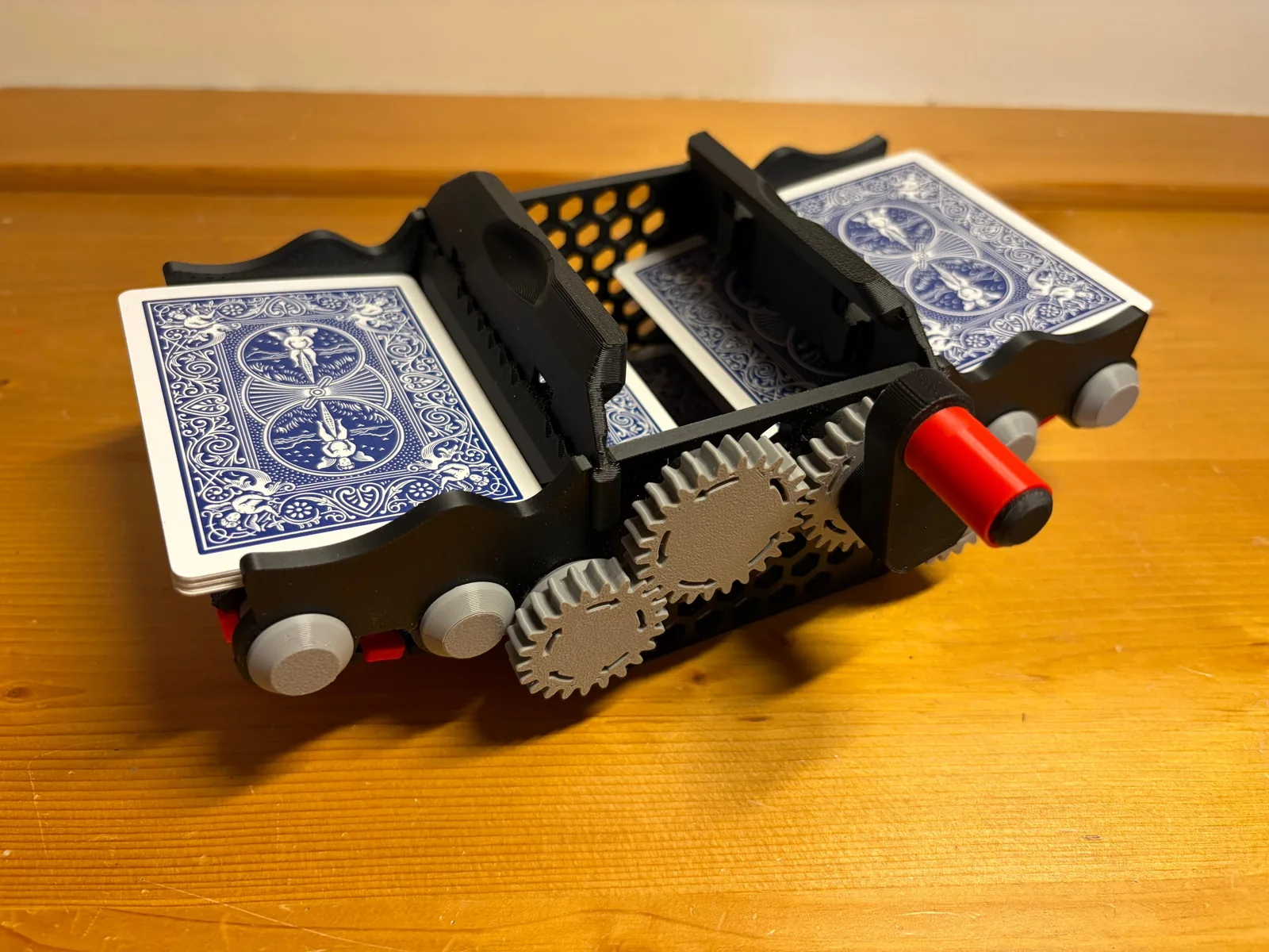 Barajador de cartas manual impreso en 3D, foto 5