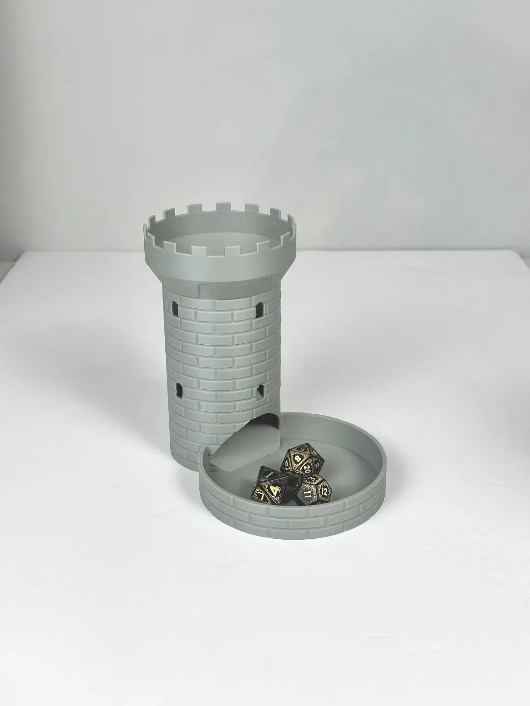 Torre de dados medieval impreso en 3D, foto 5
