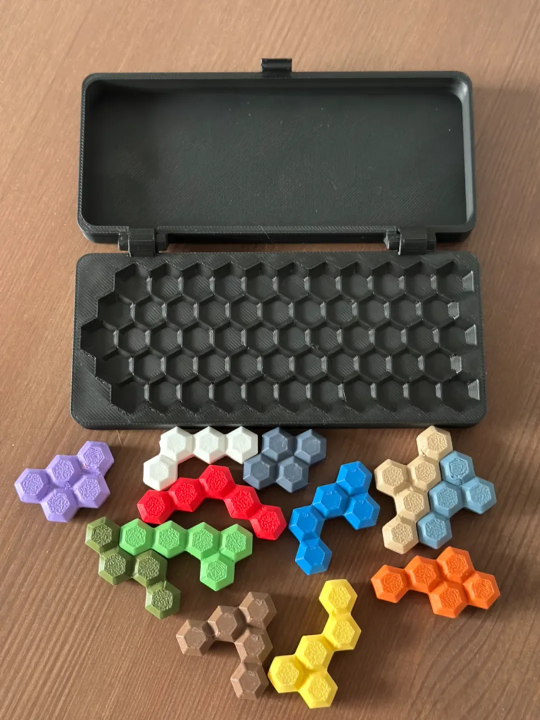 Rompecabezas lógico hexagonal impreso en 3D, foto 6