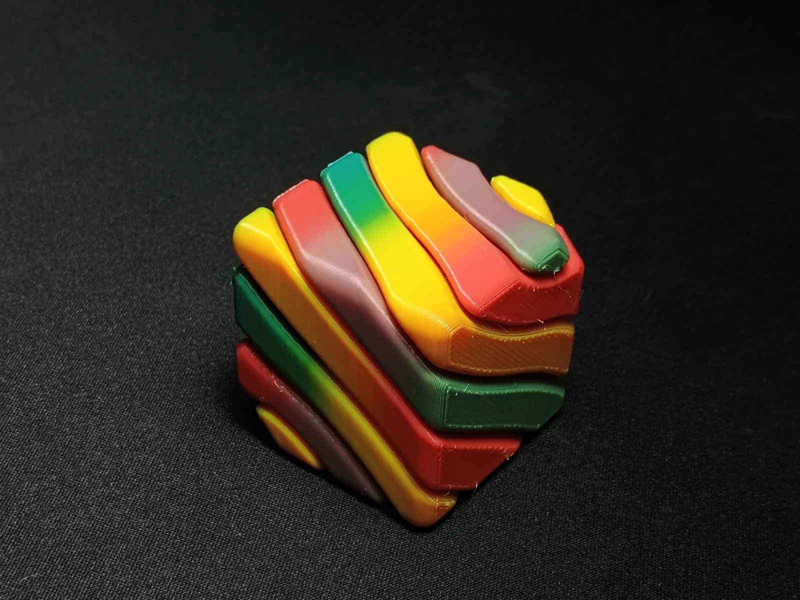 Cubo rompecabezas pasante