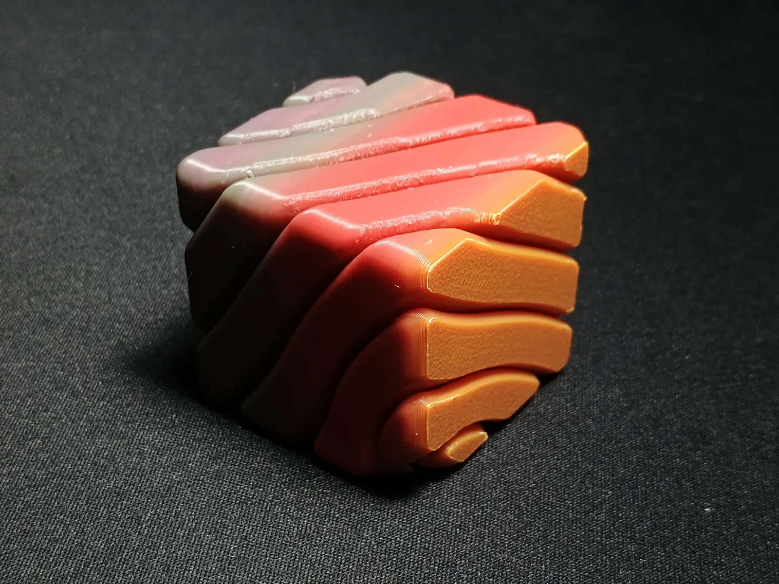 Cubo rompecabezas pasante impreso en 3D, foto 5