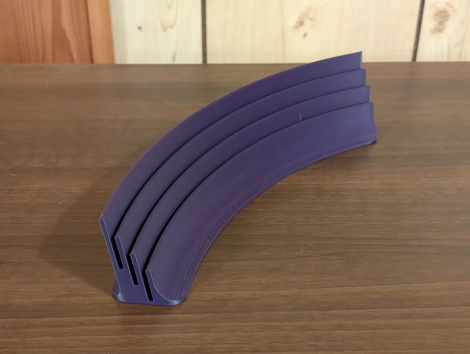 Porta cartas curvo impreso en 3D, foto 4