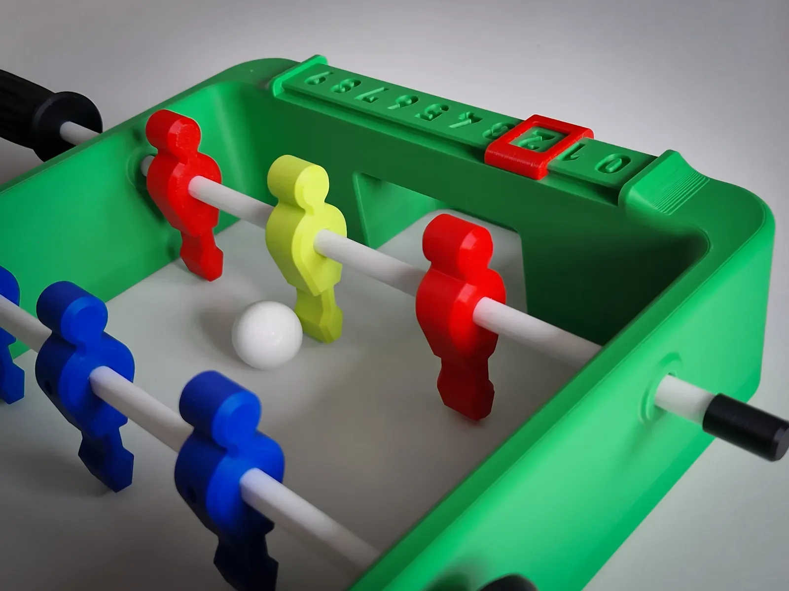 Futbolito de mesa mini impreso en 3D, foto 3