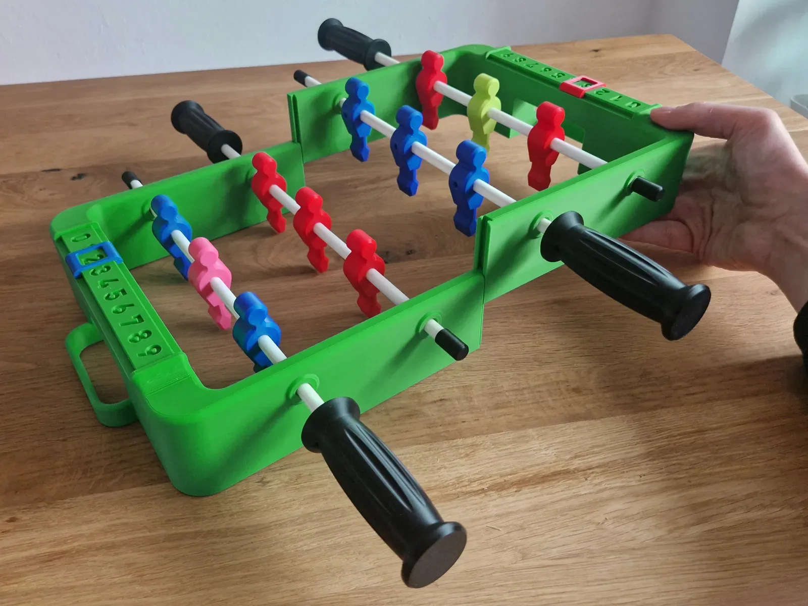 Futbolito de mesa mini impreso en 3D, foto 4