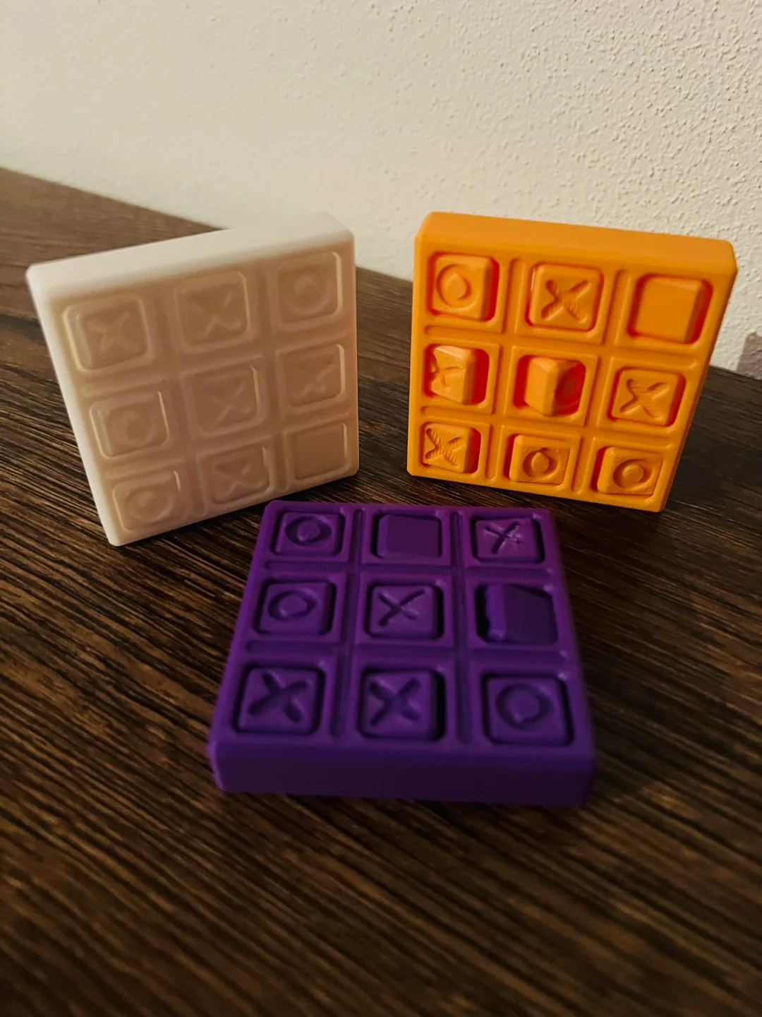 Triqui llavero con fichas giratorias impreso en 3D, foto 4