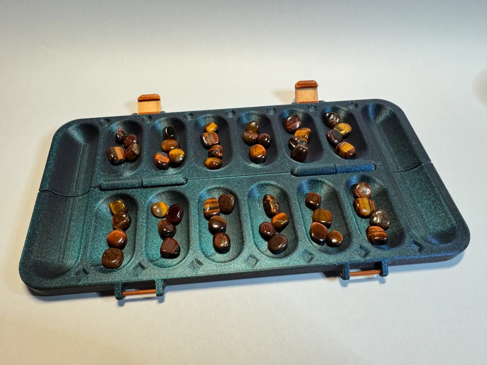 Mancala de viaje impreso en 3D, foto 3