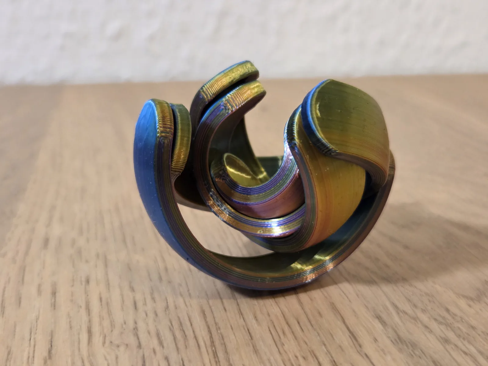 Arcspin fidget giratorio impreso en 3D, foto 4