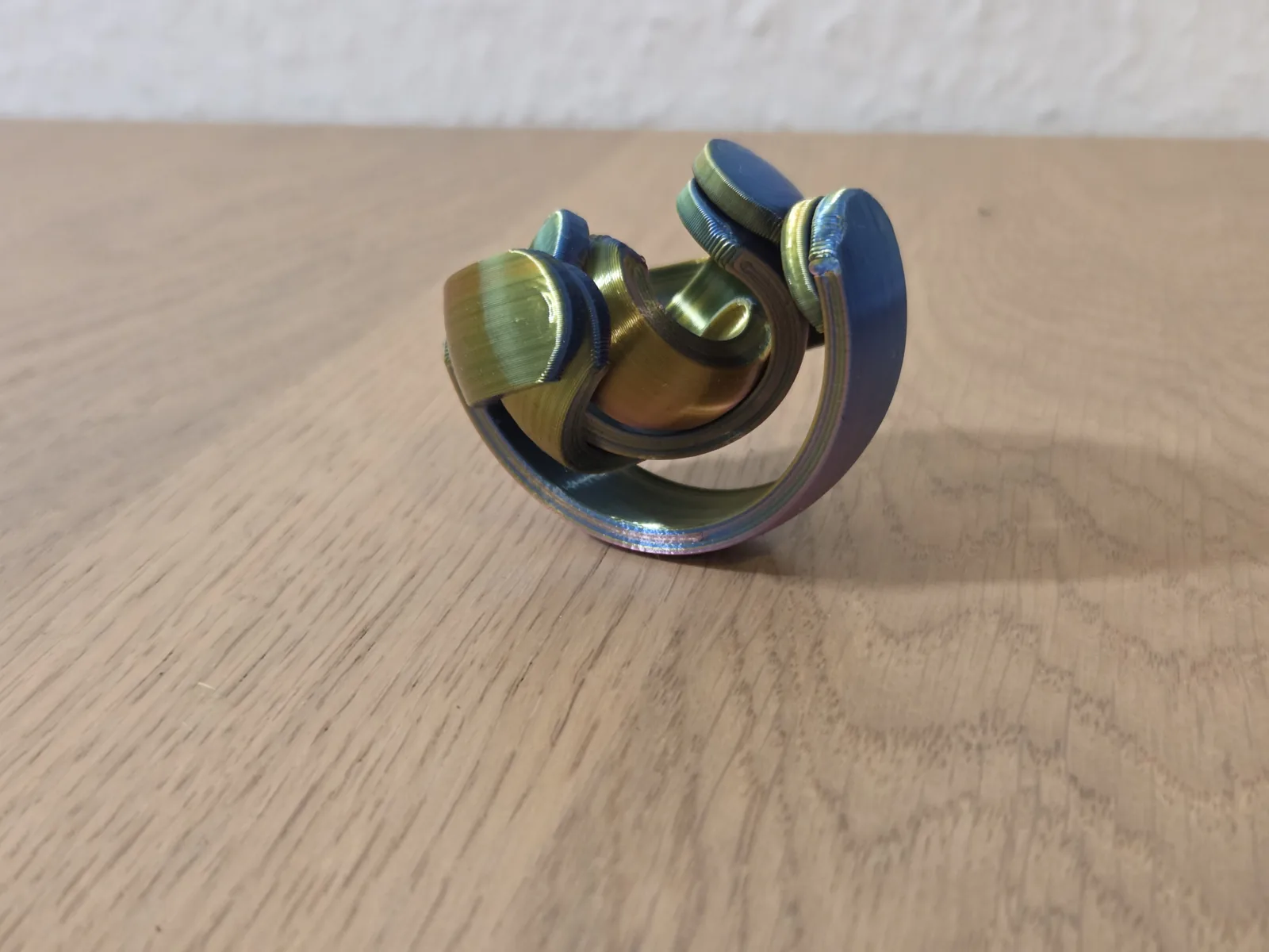 Arcspin fidget giratorio impreso en 3D, foto 5