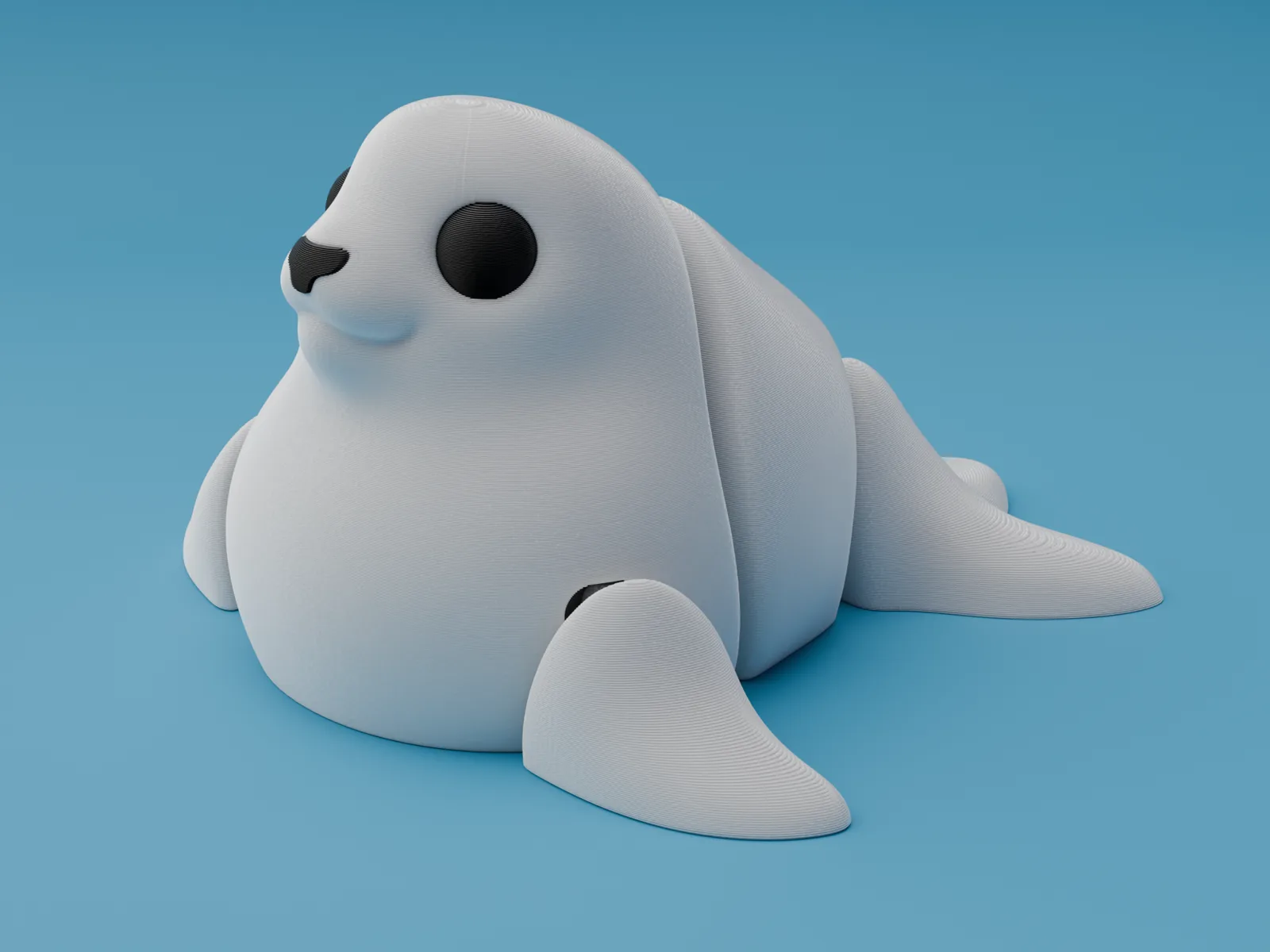 Foca bebé articulada