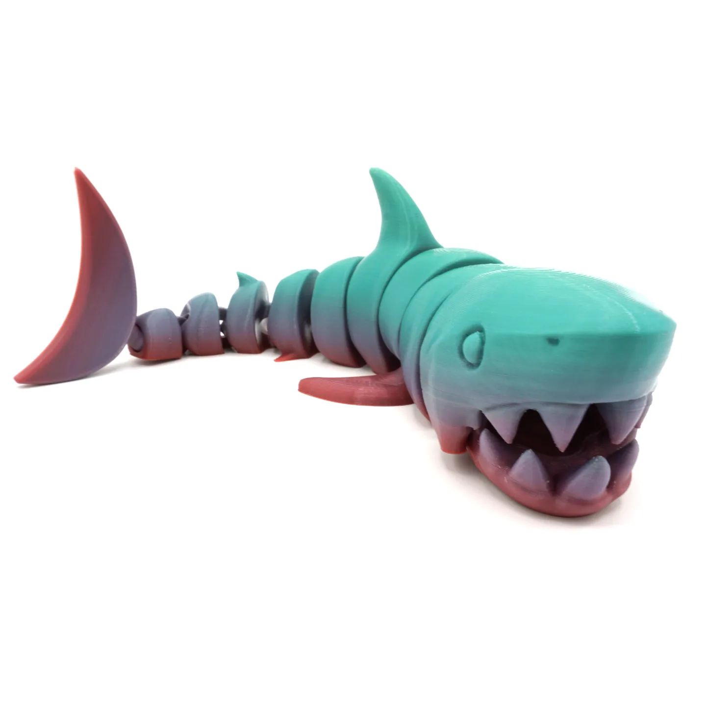 Tiburón articulado impreso en 3D, foto 4