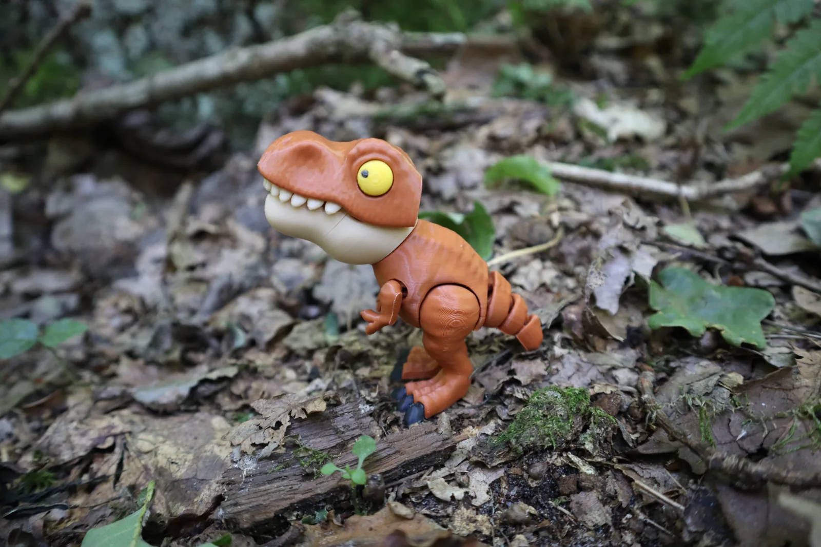T-Rex que muerde impreso en 3D, foto 3