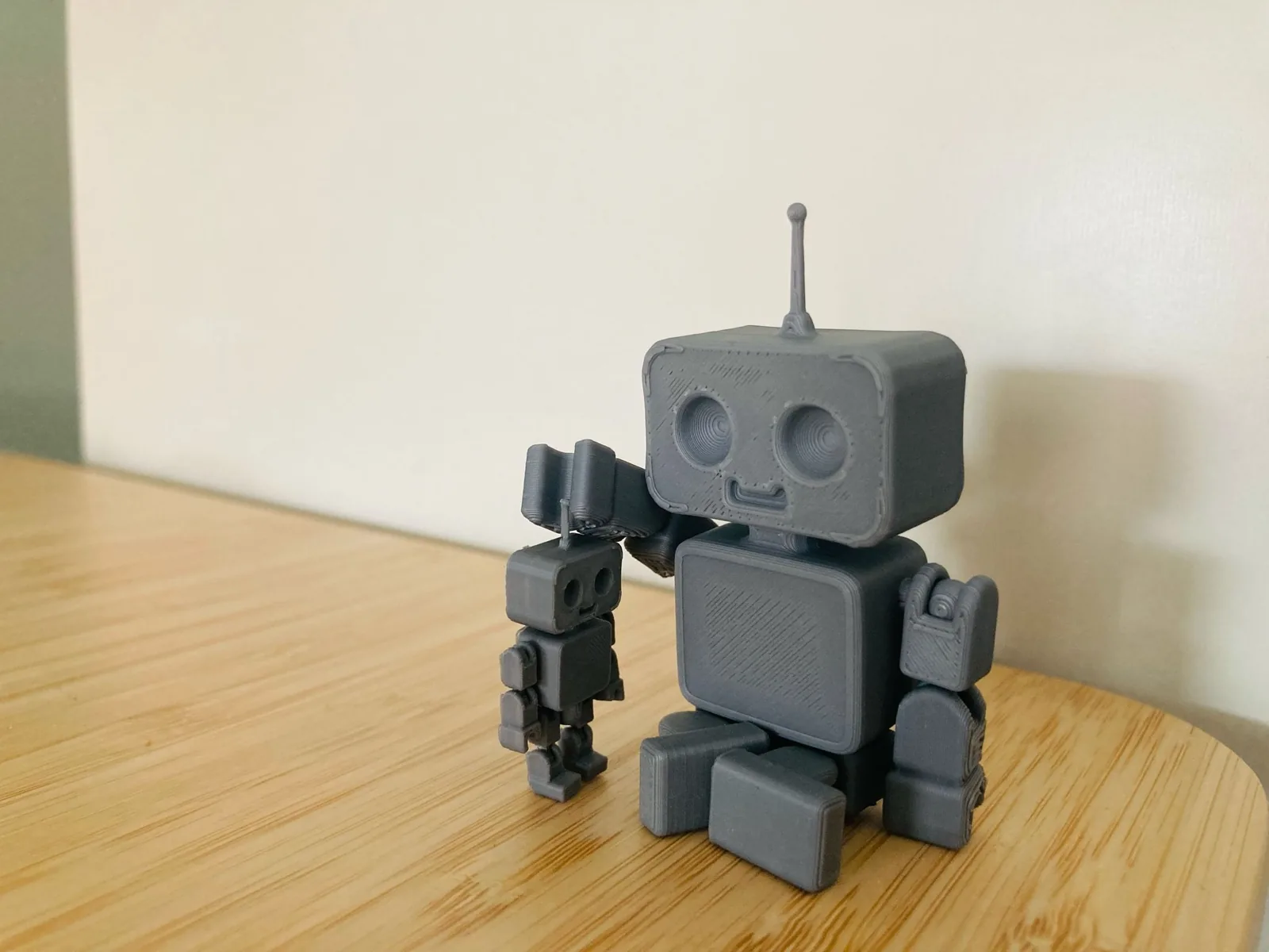 Robô articulado impresso em 3D, foto 3