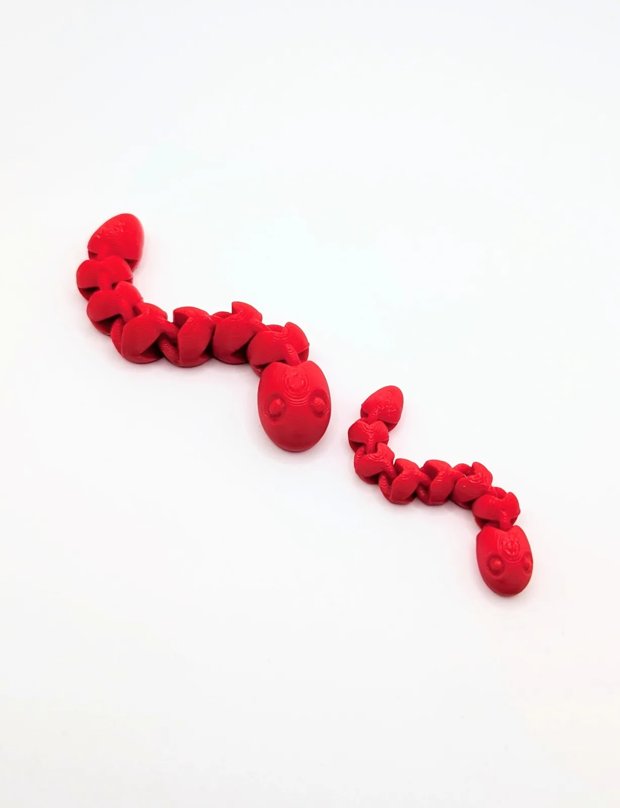 Serpiente articulada mini impreso en 3D, foto 4