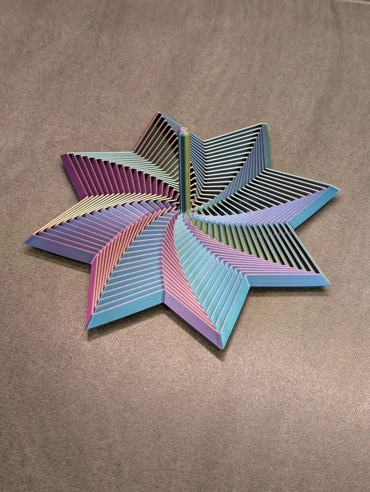 Estrella antiestrés impreso en 3D, foto 4