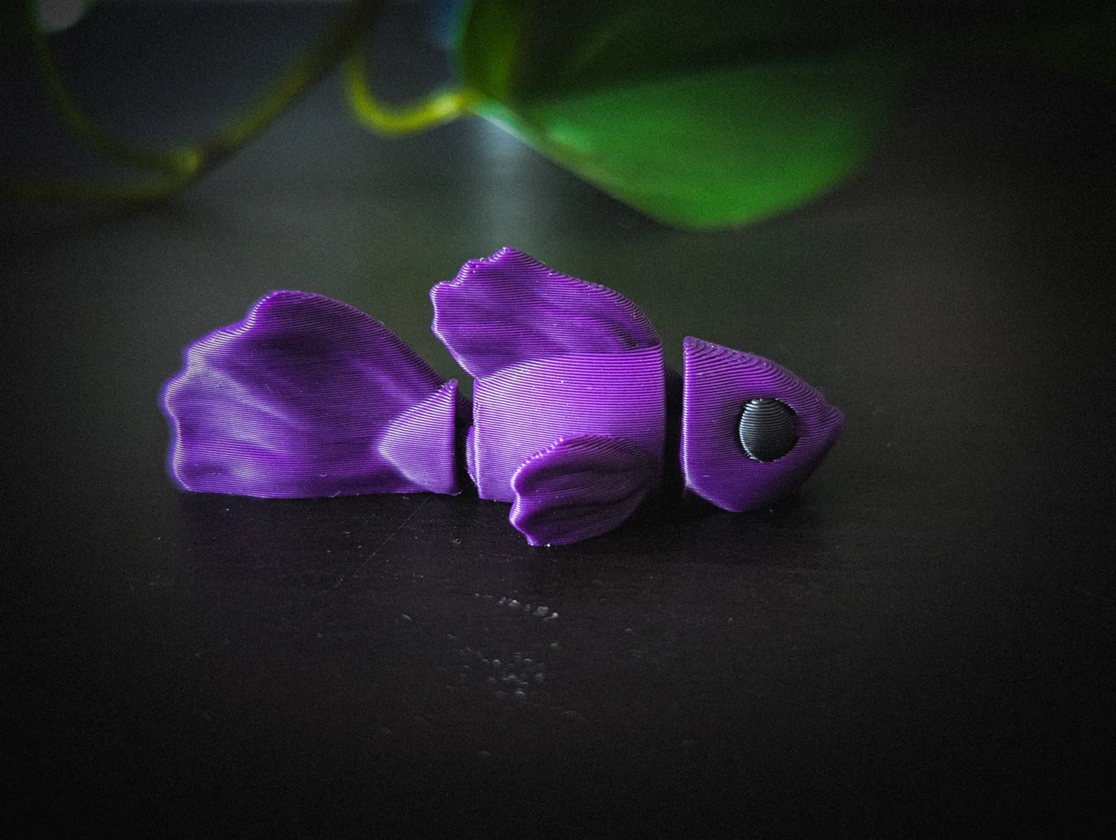 Pez betta articulado impreso en 3D, foto 3