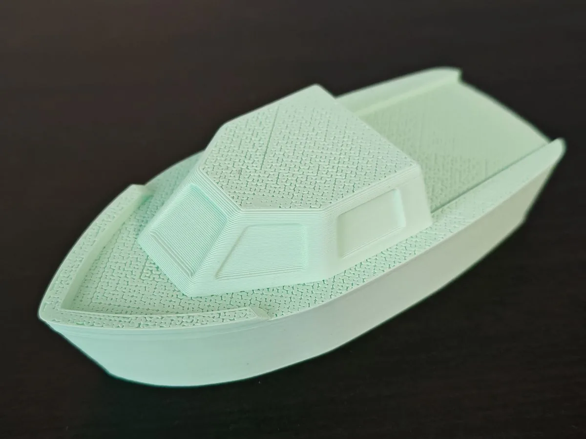 Barco flotante para la tina impreso en 3D, foto 4