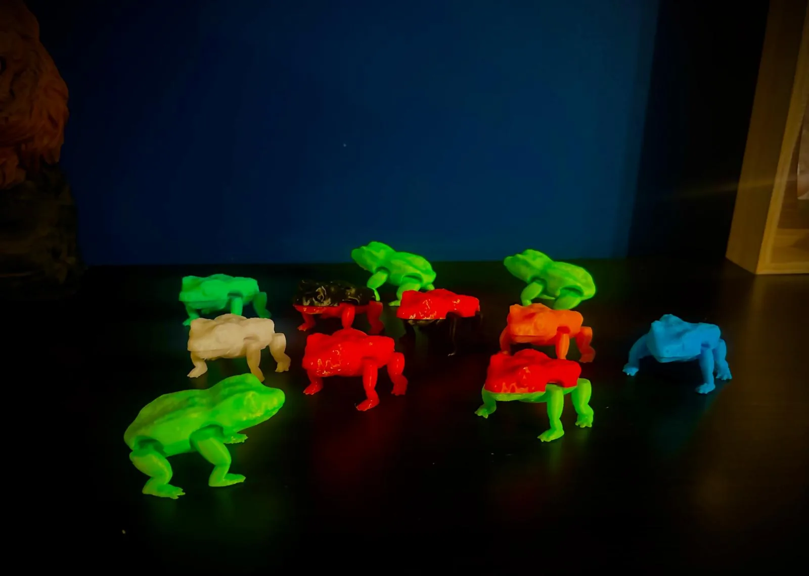 Rana saltarina impreso en 3D, foto 2