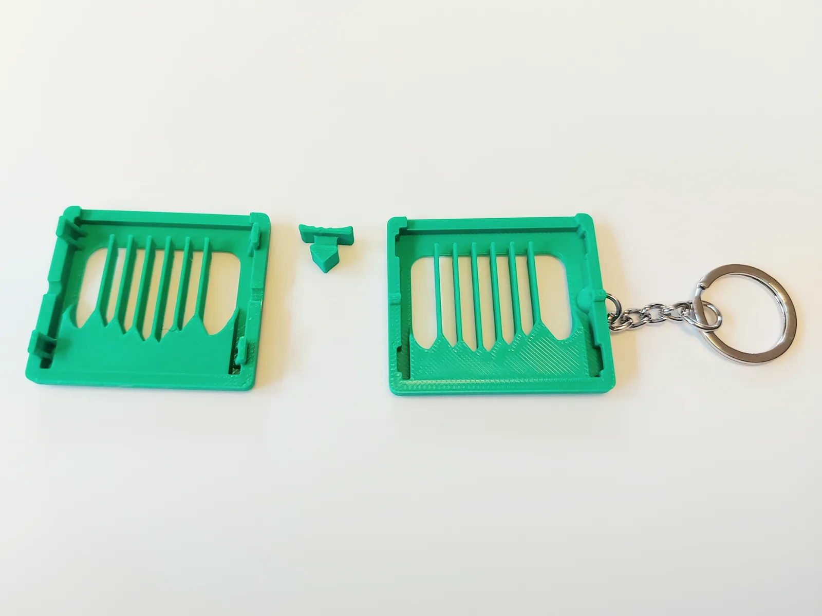 Fidget musical llavero impreso en 3D, foto 3