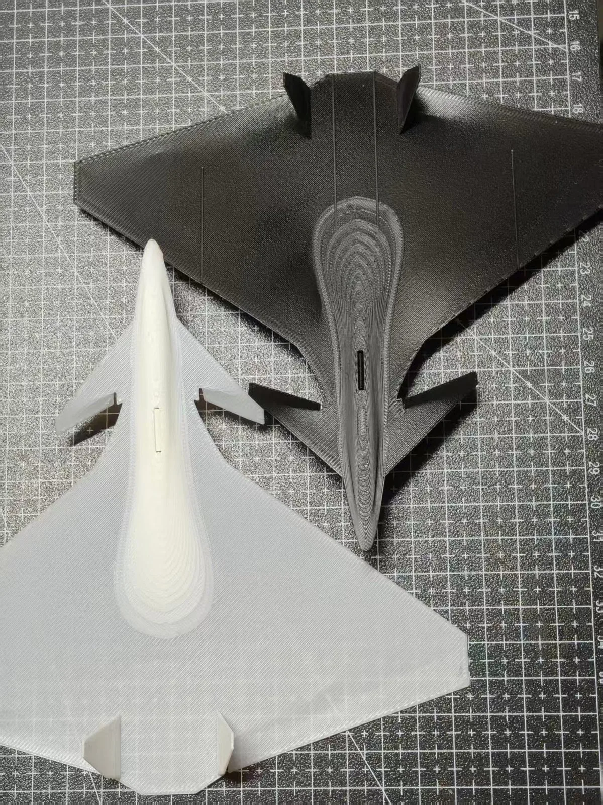 Planeador NyxFalcon impreso en 3D, foto 3