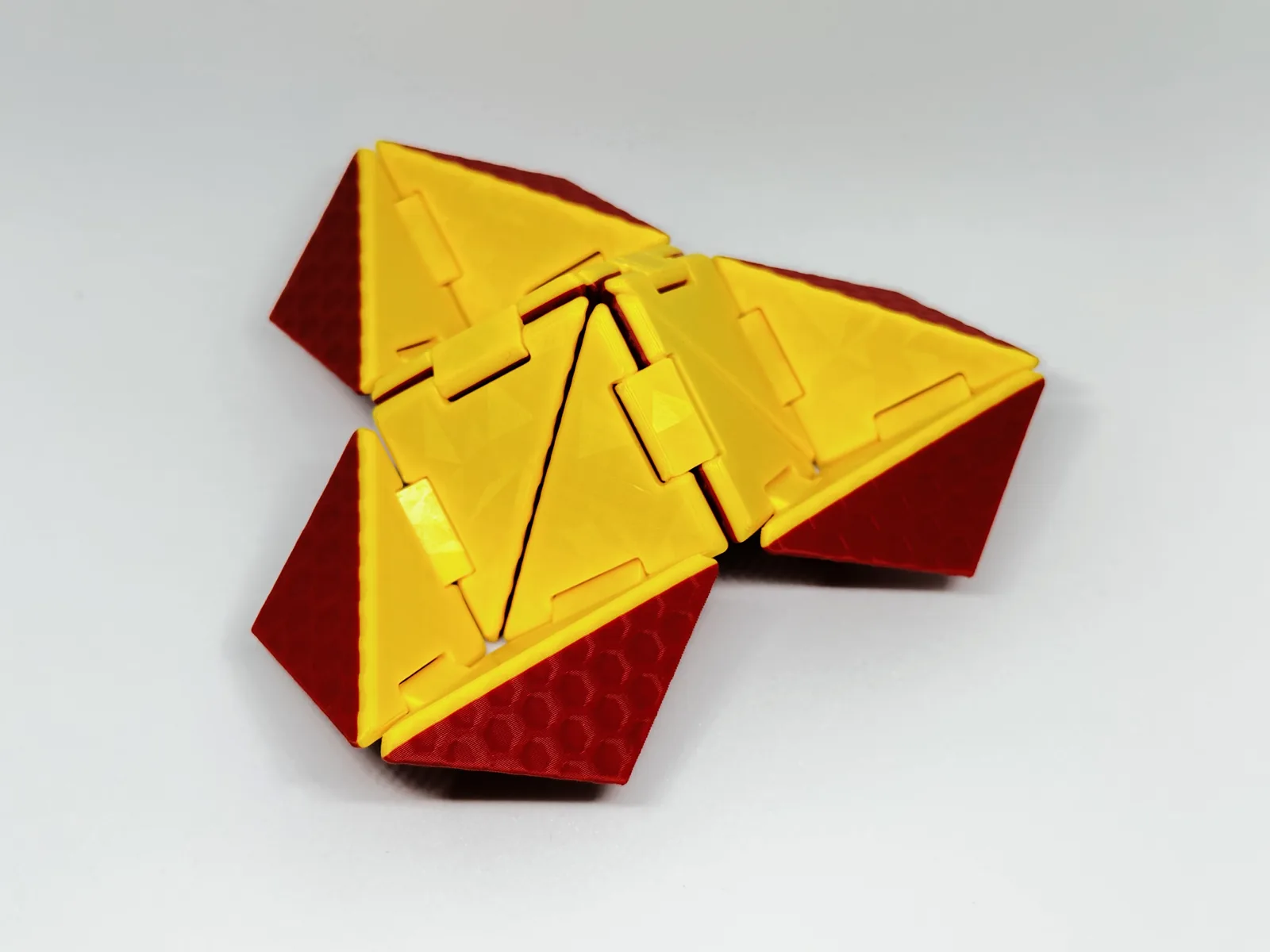 Cubo origami transformable impreso en 3D, foto 4