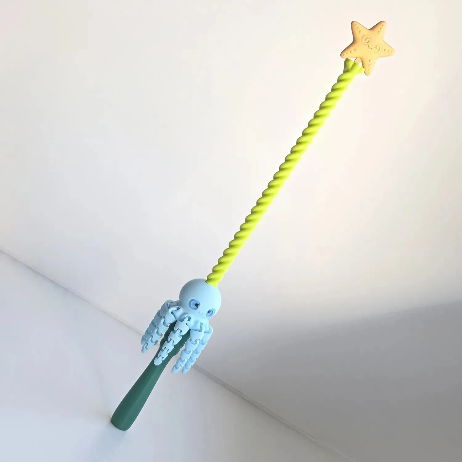 Varita mágica pulpo impreso en 3D
