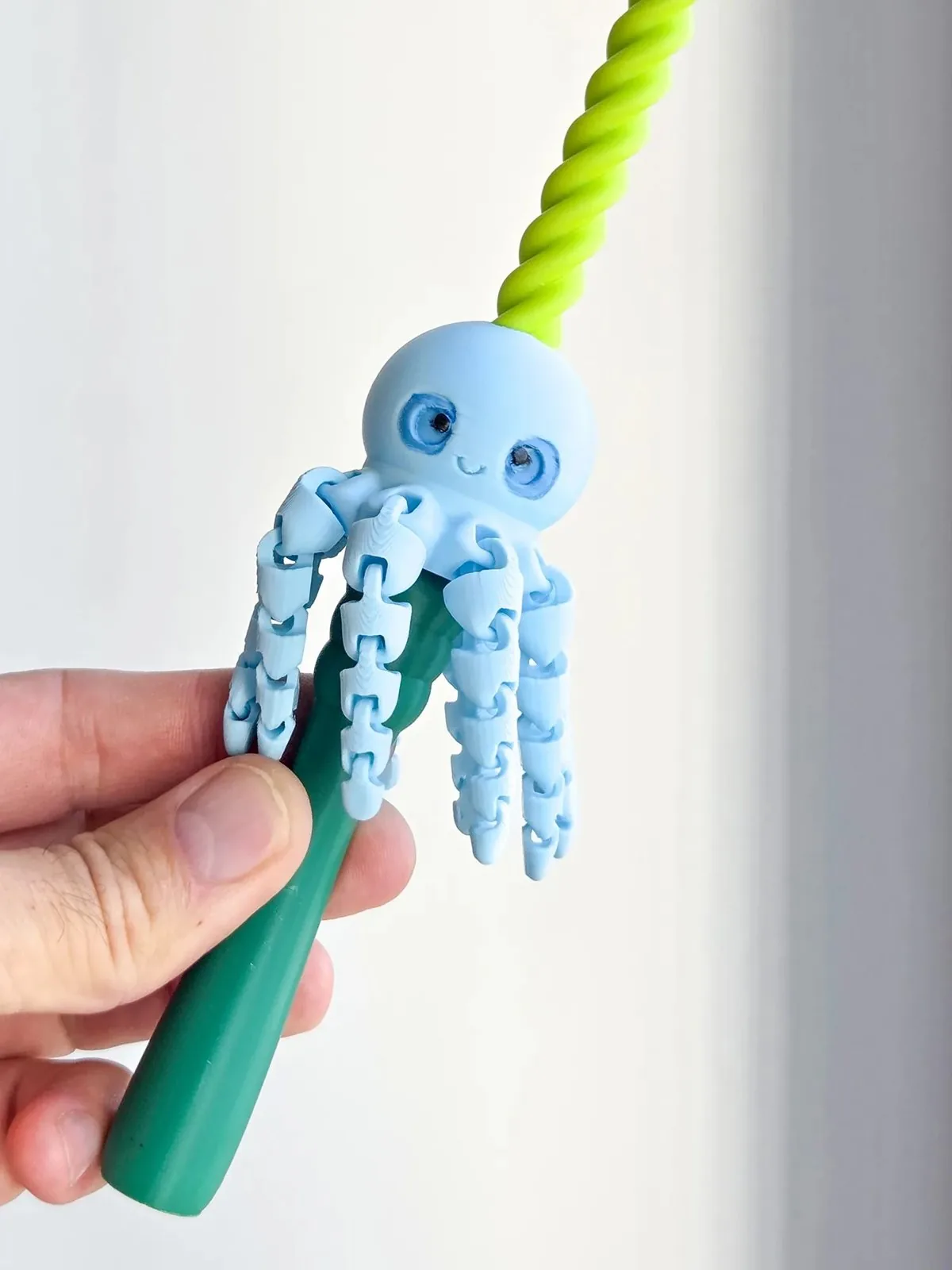 Varita mágica pulpo impreso en 3D, foto 2