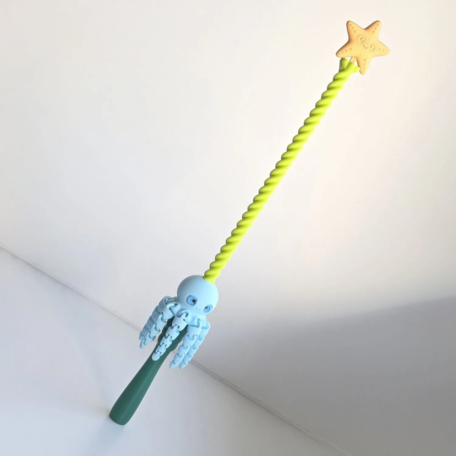 Varita mágica pulpo impreso en 3D, foto 5