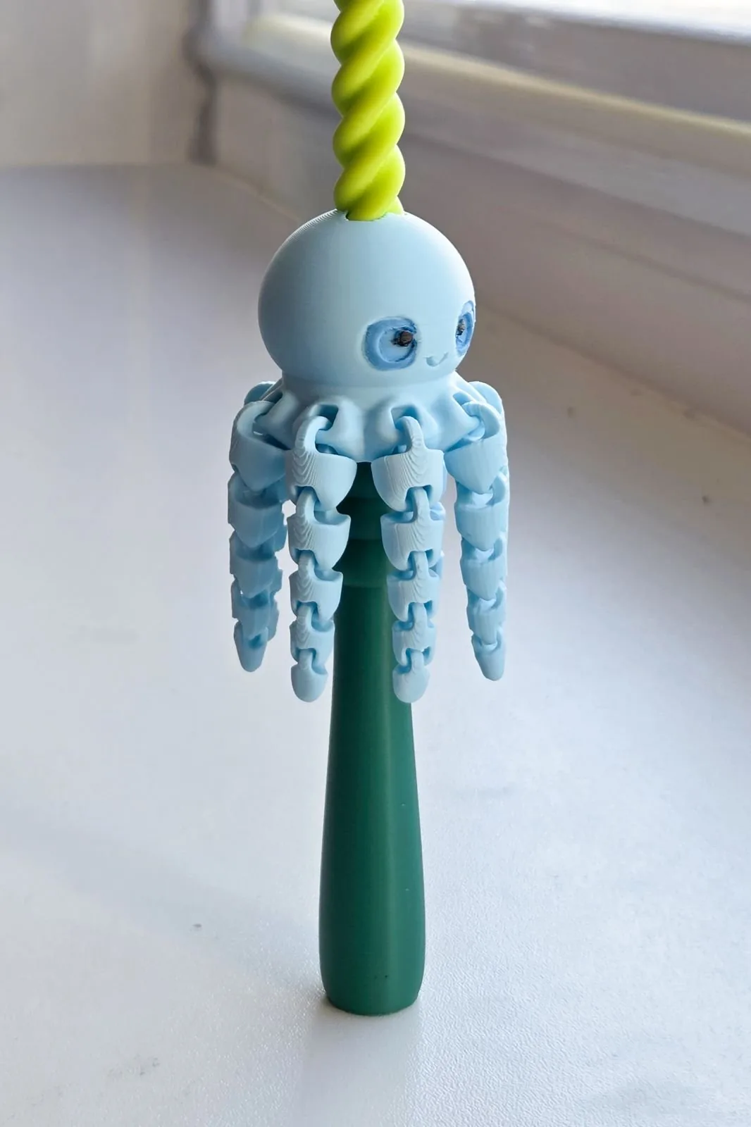 Varita mágica pulpo impreso en 3D, foto 6