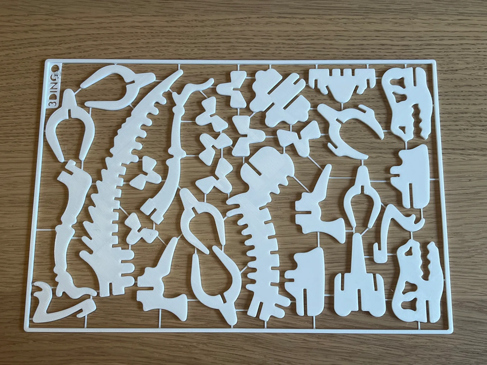 Rompecabezas 3D T-Rex impreso en 3D, foto 5