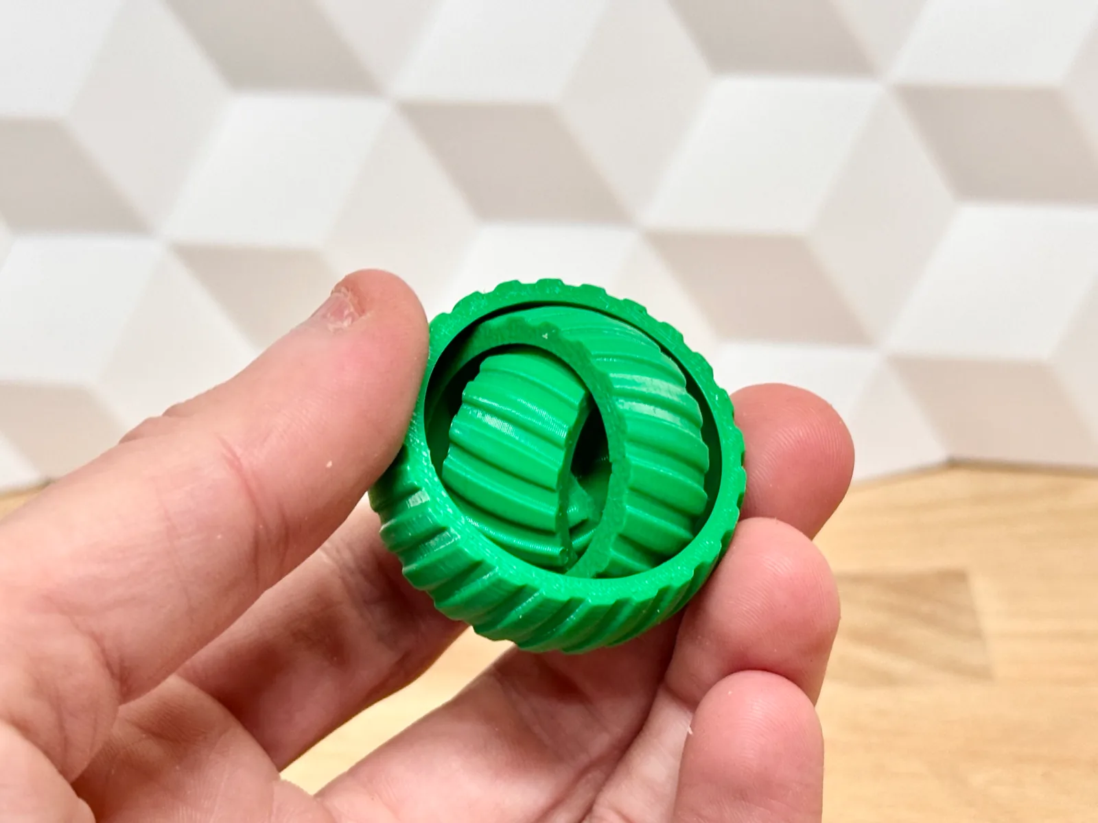 Anillos fidget giratorios impreso en 3D, foto 3
