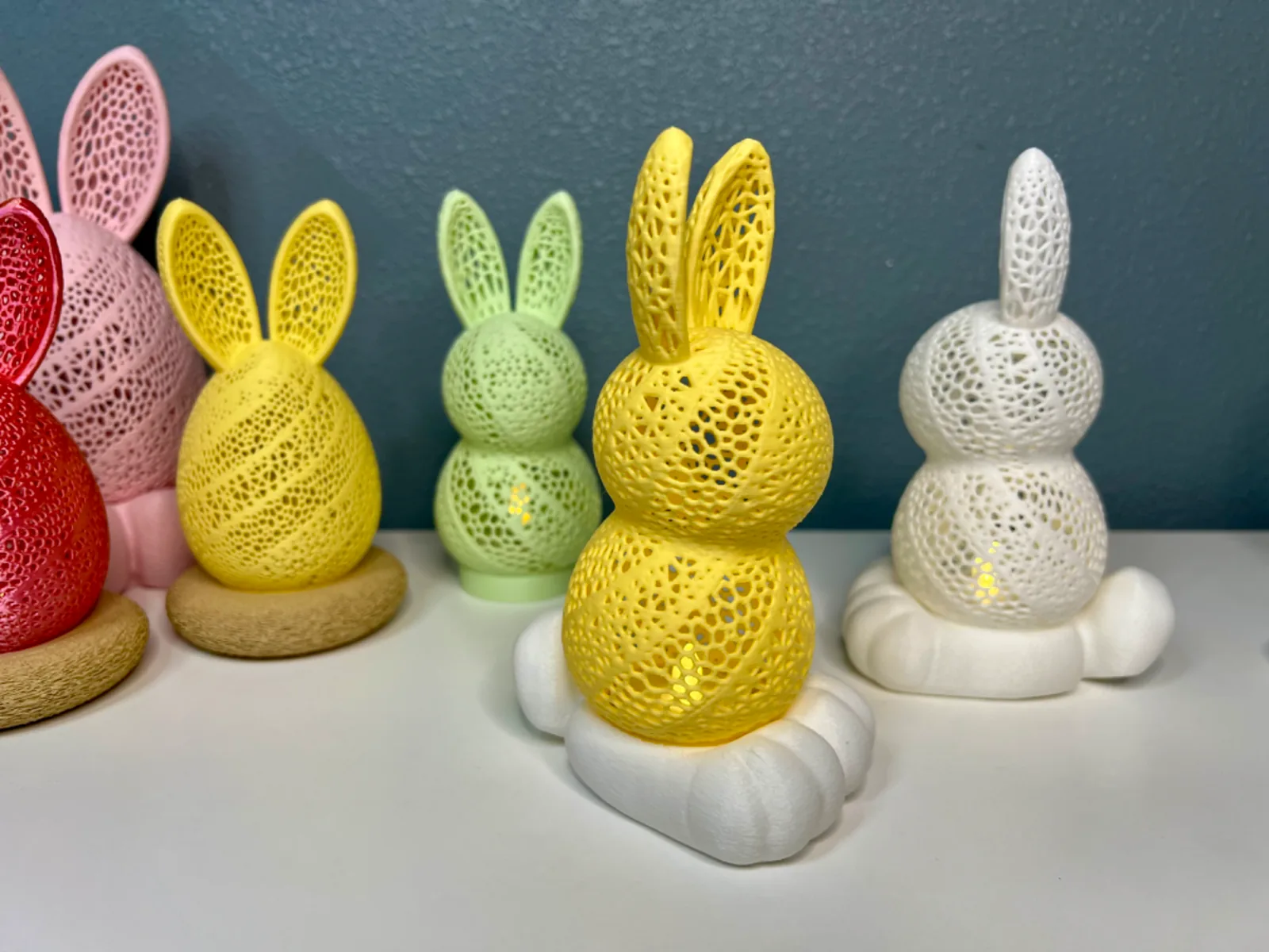 Luminária coelhinho impresso em 3D, foto 4