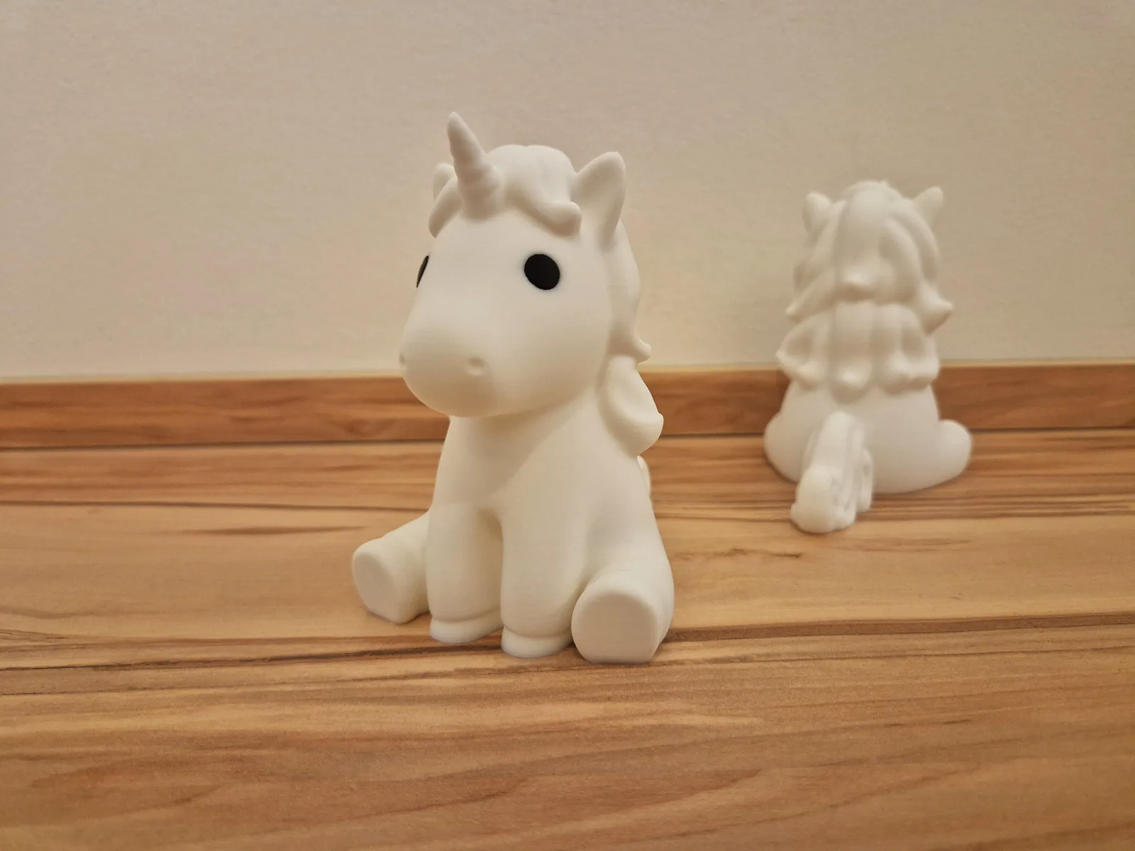 Luminária unicórnio impresso em 3D, foto 3