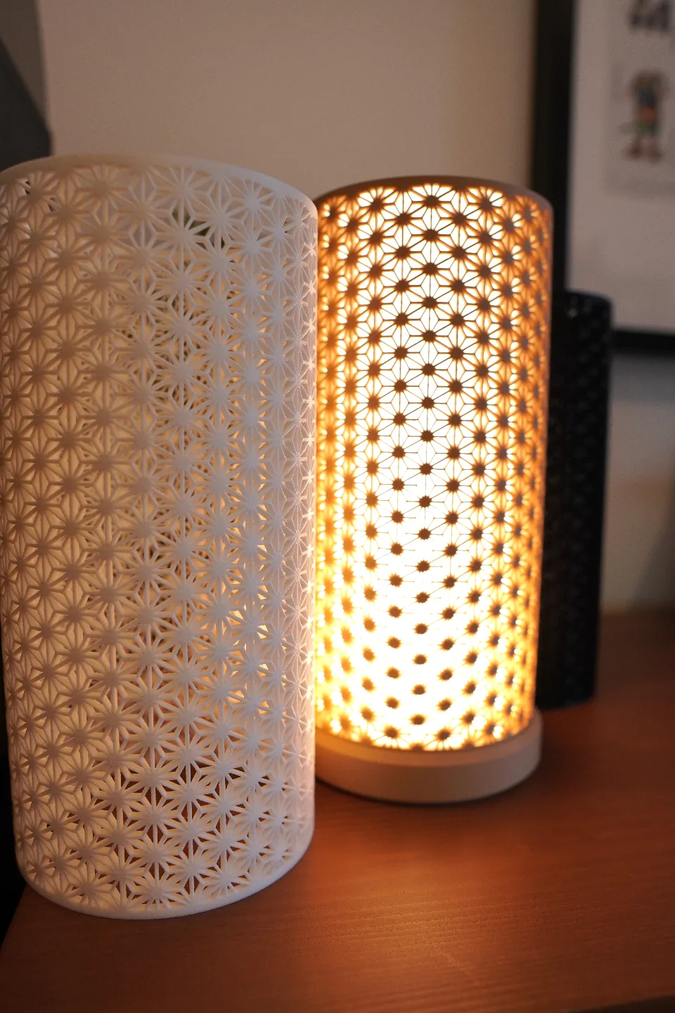 3D printed Japanese Kumiko Lamp, photo 3