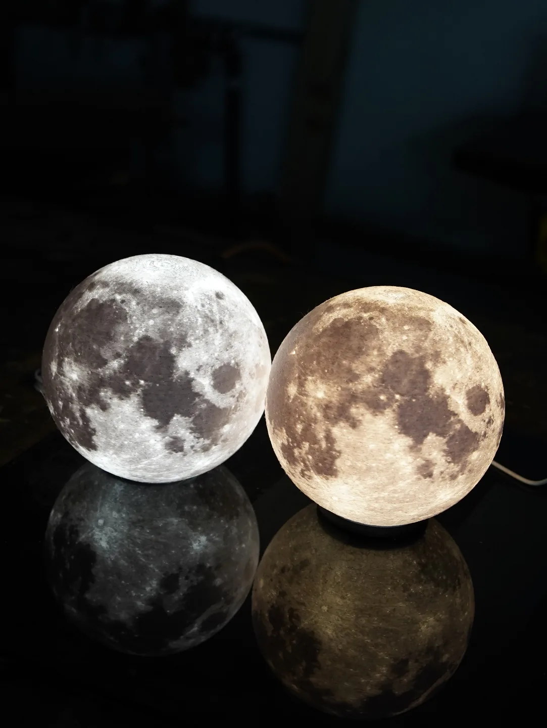 3D printed Moon Lamp, photo 3