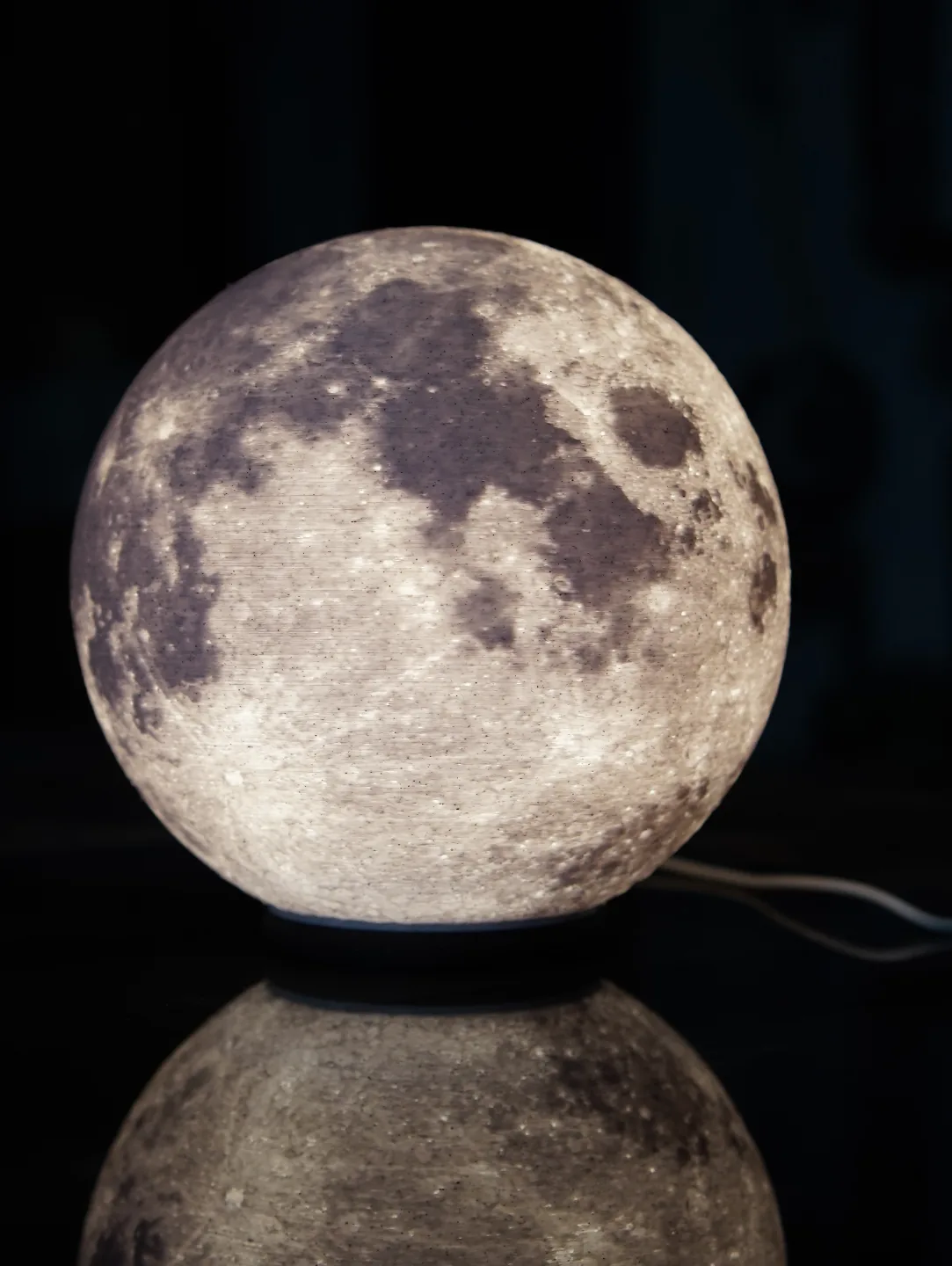 3D printed Moon Lamp, photo 4