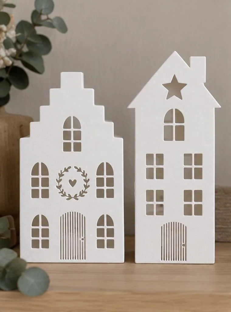 Casitas iluminadas impreso en 3D, foto 3