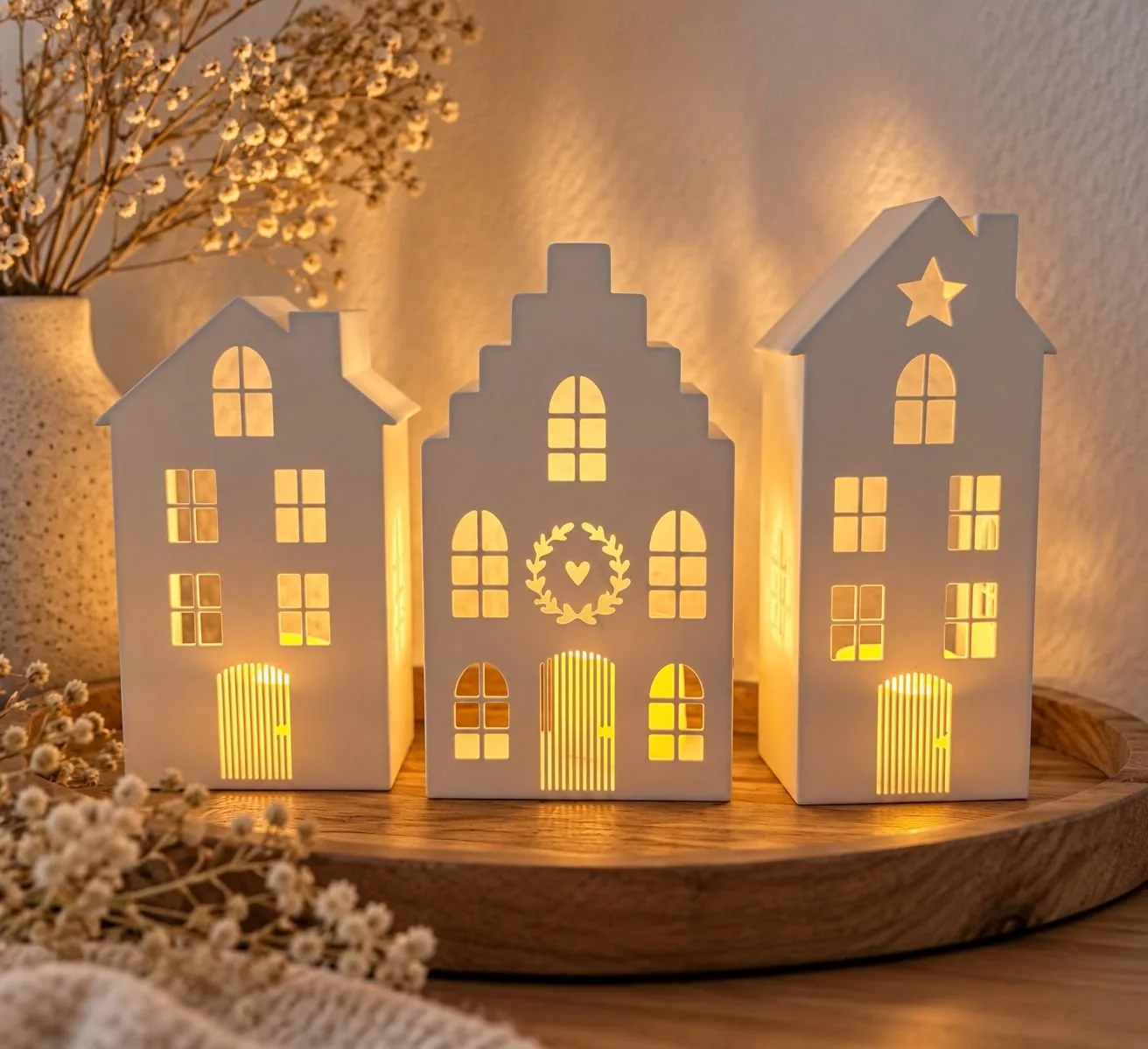 Casitas iluminadas impreso en 3D, foto 4