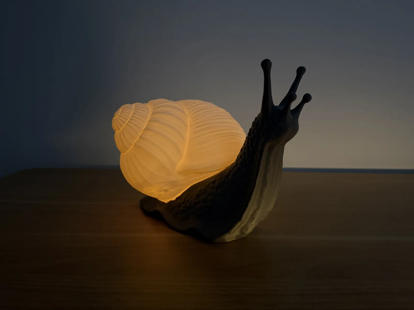 Lámpara caracol impreso en 3D, foto 6