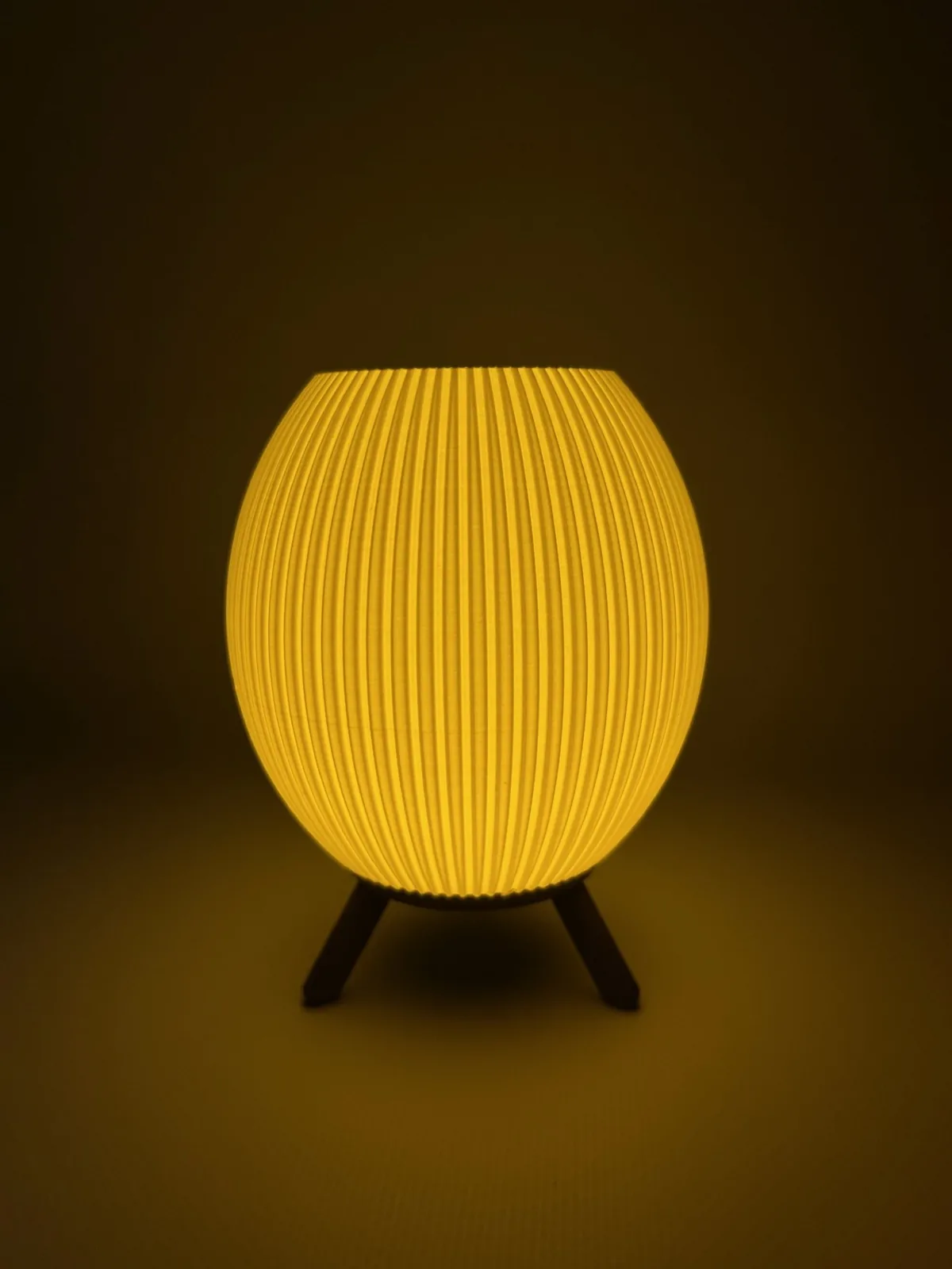 Luminária geométrica para vela impresso em 3D, foto 3