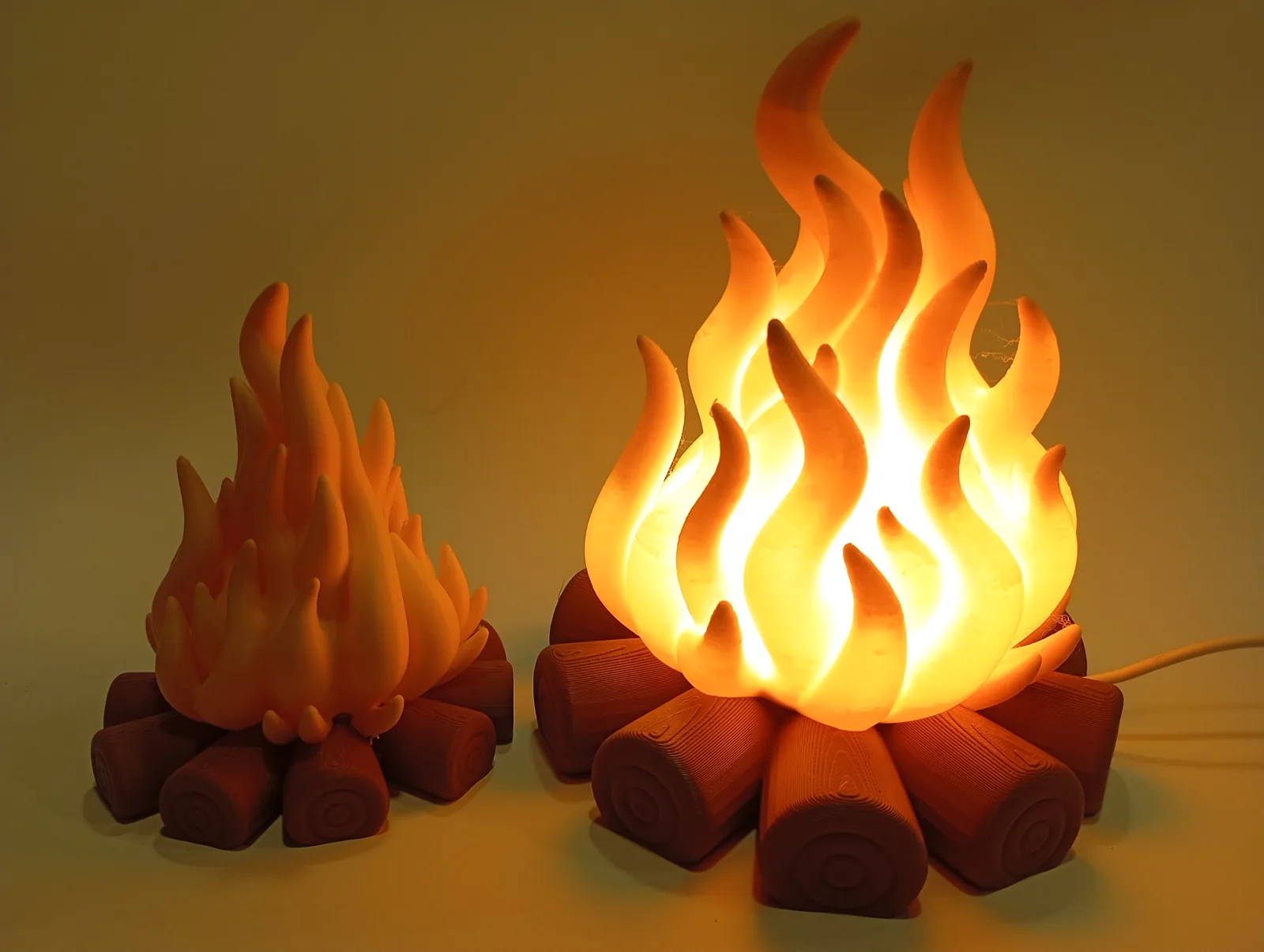 3D printed Campfire Lamp, photo 3