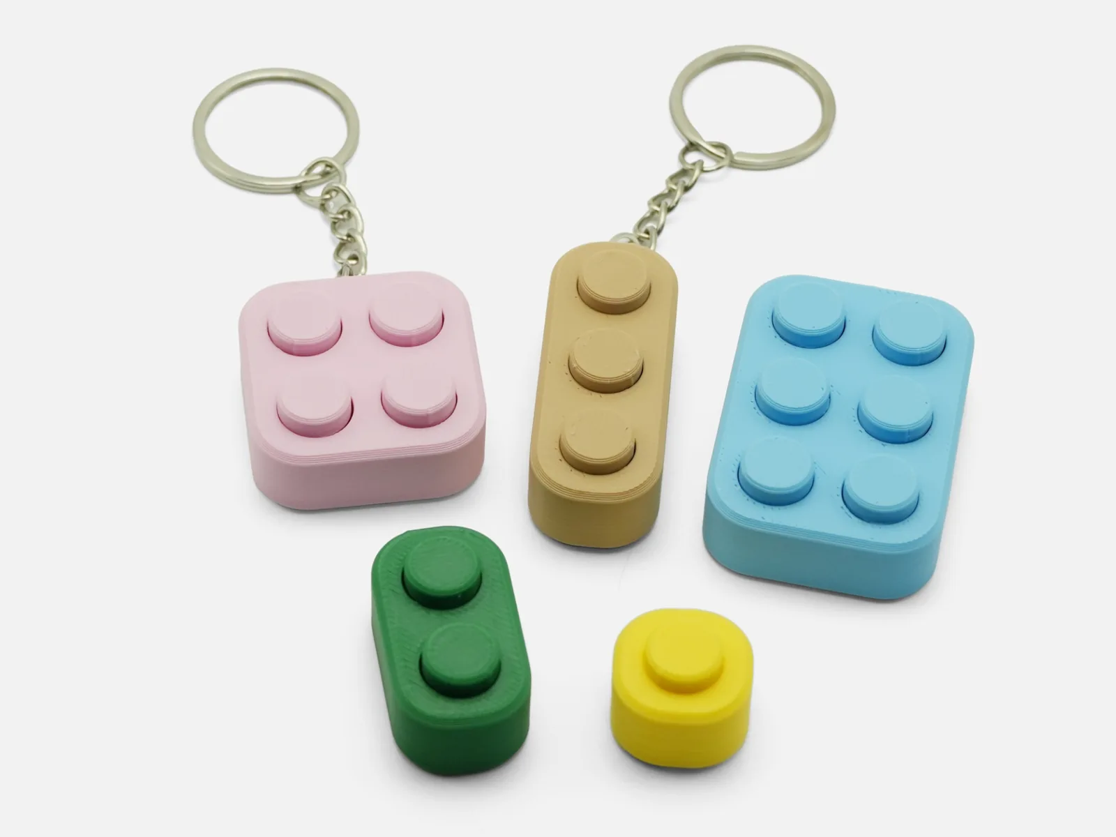 Llavero fidget de burbujas