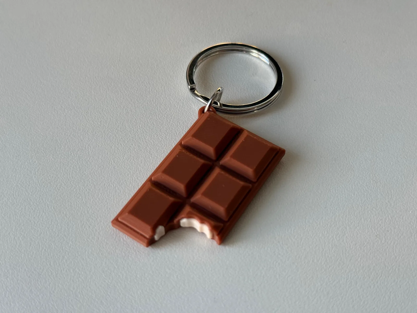 Llavero chocolatina impreso en 3D, foto 5